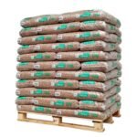 LIMOUZI PELLET DIN Plus, PEFC gecertificeerd - PALET VAN 66 ZAKJES VAN 15 KG
