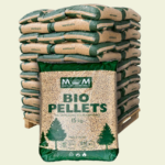 Pallet Bio Pellets 100% naaldhout En Plus A1 gecertificeerd (AT350) - pallet van 78 x 15 kg zakken